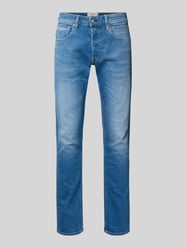 Straight fit jeans in used-look, model 'GROVER' van Replay - 42