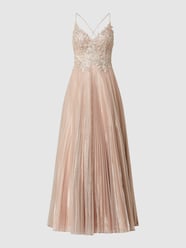 Abendkleid mit plissiertem Rockteil  von Luxuar Rosa - 39
