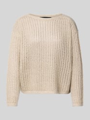 Strickpullover mit Rundhalsausschnitt von Betty Barclay Beige - 23