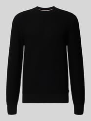 Regular Fit Strickpullover aus reiner Baumwolle Modell 'IMBERTO' von BOSS - 19