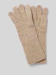 Handschuhe in Melange mit Wollanteil von s.Oliver RED LABEL Beige - 17