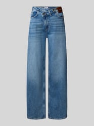straight fit jeans van puur katoen van Liu Jo White - 23