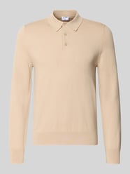 koszulka polo o kroju regular fit z mieszanki wełny od Filippa K - 13