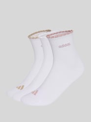 Skarpety z mieszanki bawełny w zestawie 3 szt. od adidas Sportswear - 10