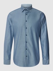 Business-Hemd mit Sportmanschetten von Christian Berg Men Blau - 41