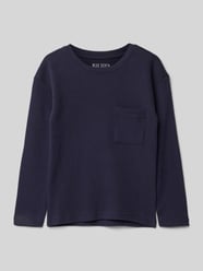 Longsleeve mit Strukturmuster von Blue Seven Blau - 32