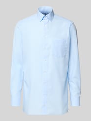 Regular Fit Freizeithemd mit Logo-Stitching Modell 'New' von OLYMP - 17