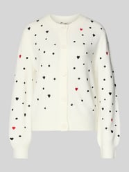 Regular fit gebreid jack met borduursels van Tom Tailor Denim - 7