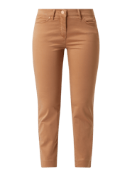 Perfect shape capribroek met stretch  van Toni Dress Beige - 23