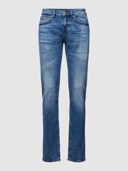 Slim Fit Jeans im 5-Pocket-Design Modell 'Delaware' von BOSS Orange Blau - 32