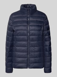 Kurtka pikowana ze stójką od Christian Berg Woman Selection Fuksjowy - 14