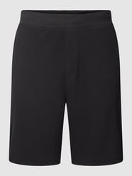 Sweatshorts mit Strukturmuster von Only & Sons Grau / Schwarz - 44