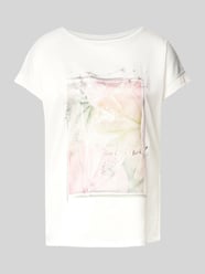 T-Shirt aus Viskose-Mix mit Rundhalsausschnitt von Christian Berg Woman - 14