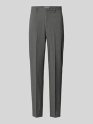 Spodnie materiałowe o kroju slim fit z dodatkiem wiskozy od Lindbergh - 1