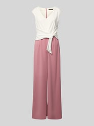 Jumpsuit mit Knoten-Detail von Vera Mont Pink - 6