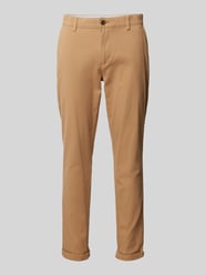 Slim Fit Chino mit Gesäßtaschen Modell 'MARCO FURY' von Jack & Jones Beige - 34