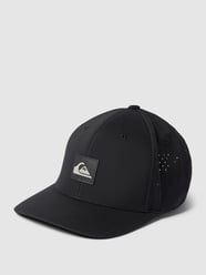 Baseballpet met labelpatch, model 'ADAPTED' van Quiksilver Grijs / zwart - 18