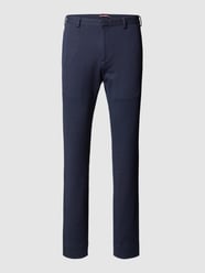 Slim fit pantalon met stretch van Tommy Hilfiger Blauw / turquoise - 28