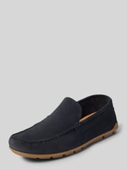 Slipper aus Rindsvelours von Marc O'Polo - 36