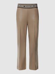 Culotte in Leder-Optik Modell 'CAMERON' von Cambio Beige - 1