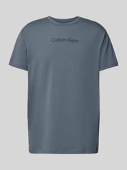 T-Shirt mit Rundhalsausschnitt von Calvin Klein Underwear Blau - 8