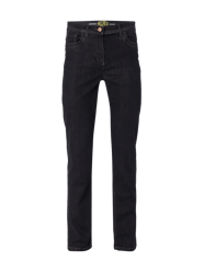 Coloured Straight Fit Jeans mit Ziersteinbesatz von Zerres - 25