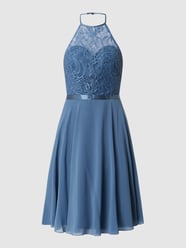 Cocktailkleid mit Neckholder  von Luxuar Blau - 34