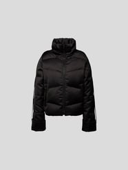 Daunenjacke in Stepp-Optik von Ahirain Schwarz - 20