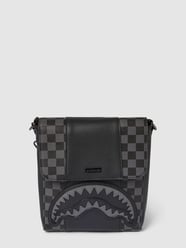 Umhängetasche mit Allover-Muster Modell 'Henny Phantom' von Sprayground Schwarz - 16