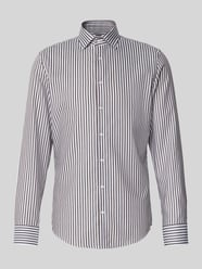 Koszula biznesowa o kroju slim fit z listwą guzikową od SEIDENSTICKER - 28