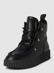 Schnürboot mit Label-Details von Marc O'Polo Schwarz - 38
