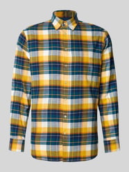 Koszula casualowa o kroju regular fit z kołnierzykiem typu button down od Christian Berg Men - 17