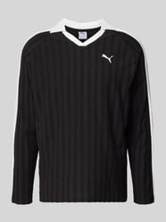 Relaxed Fit Polo-Longsleeve mit Label-Stitching von PUMA Performance - 10