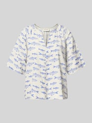 Blouses shirt in all-over look model 'SADIRA' van Stefanel - 18
