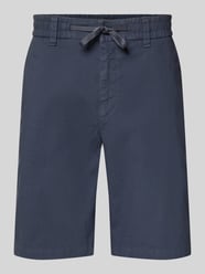 Szorty chino o kroju tapered z mieszanki bawełny model 'CHINO_TAPERED_DS_3S' od BOSS Orange - 25