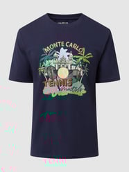 Loose Fit T-Shirt mit Print  von MCNEAL Blau / Türkis - 11