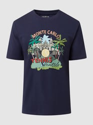 Loose Fit T-Shirt mit Print  von MCNEAL Blau - 43