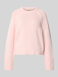 Regular Fit Pullover aus reiner Baumwolle von Tom Tailor Pink - 32
