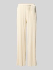 Hose mit Plisseefalten Modell 'Kiera' von OH APRIL Beige - 31