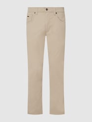 Regular fit broek met stretch van bugatti Beige - 12