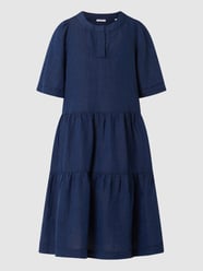 Kleid aus Leinen von Seidensticker Blau / Türkis - 35