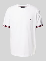 T-Shirt mit Label-Stitching von Tommy Hilfiger - 48