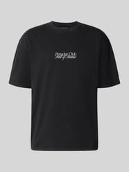 Oversized T-Shirt mit Label-Print Modell 'Ramon' von PEGADOR - 10
