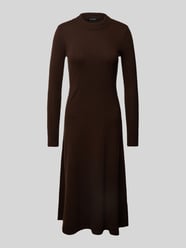 Wollkleid mit Rundhalsausschnitt Modell 'THOMISHA' von Lauren Ralph Lauren Braun - 15