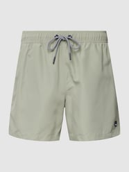 Badehose mit elastischem Bund Modell 'JONES BAY' von Esprit Grün - 4