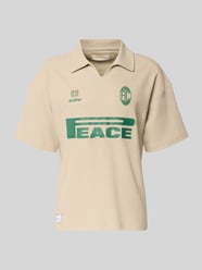 Koszulka polo o kroju regular fit z detalem z logo od ANOTHER COTTON LAB - 33