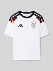 Koszulka trykotowa krój regular fit z nadruk z logo i nadruk dfb od adidas Sportswear - 20