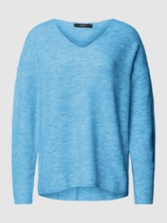 Sweter z dzianiny z fakturowanym wzorem model ‘CREWLEFILE’ od Vero Moda - 37