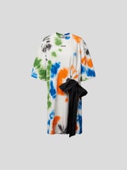 Jerseykleid mit Taillengürtel von MSGM Weiß - 33