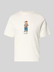 T-Shirt mit Motiv-Print und Rundhalsausschnitt von REVIEW - 32